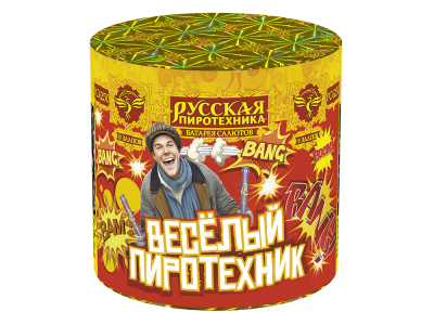 Веселый пиротехник 10 Батарея салютов купить в Бодайбо | bodajbo.salutsklad.ru