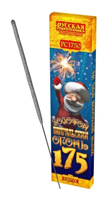 Золотой 175 мм. Бенгальские огни купить в Бодайбо | bodajbo.salutsklad.ru