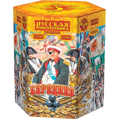 Бородино 19 Фейерверк купить в Бодайбо | bodajbo.salutsklad.ru