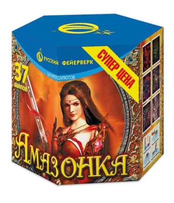 Амазонка Батарея салютов купить в Бодайбо | bodajbo.salutsklad.ru